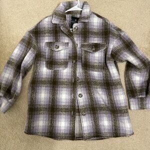Purple/Brown Shacket